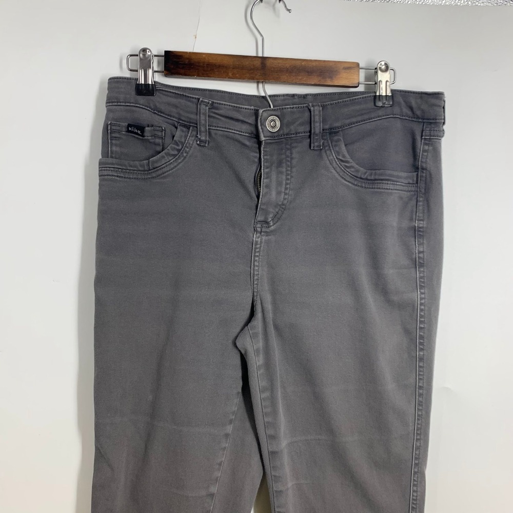 Kuhl Womens Kontour Skinny Pants Charcoal Stretch Outdoor Hiking Utility Size 10 - Picture 3 of 16
